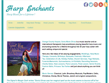 Tablet Screenshot of harpenchants.com